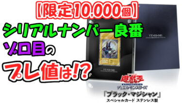 遊戯王【限定10,000個】ブラック・マジシャン スペシャルカード ...